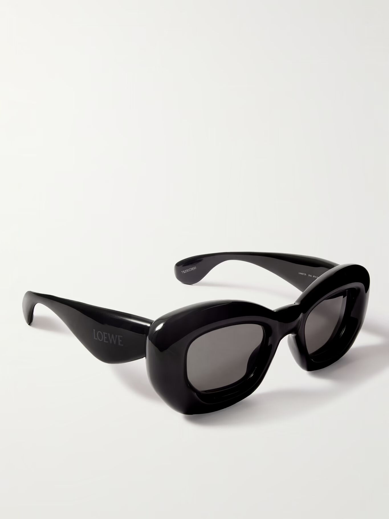 

Солнцезащитные очки в квадратной оправе из ацетата LOEWE EYEWEAR, черный