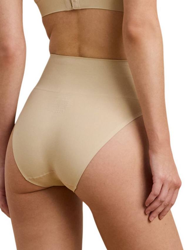 Беспалочные трусики Lauren Smoothing Seamless с высоким вырезом Ralph Lauren, Light Truffle — фото 2