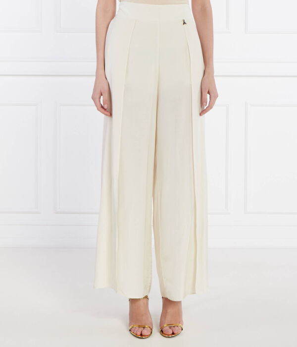 

Брюки Flare fit Patrizia Pepe, желтый