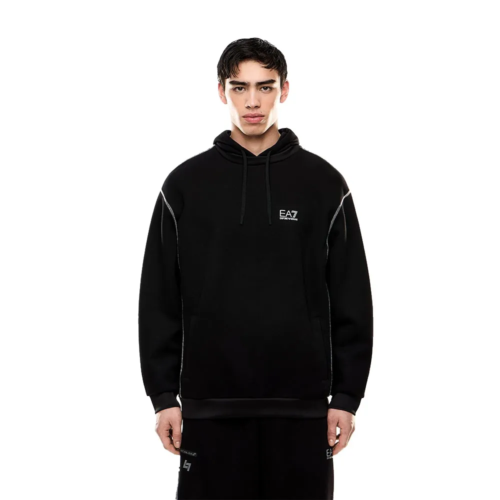 

Худи EA7 EMPORIO ARMANI Natural Ventus 7 Stitching, черный