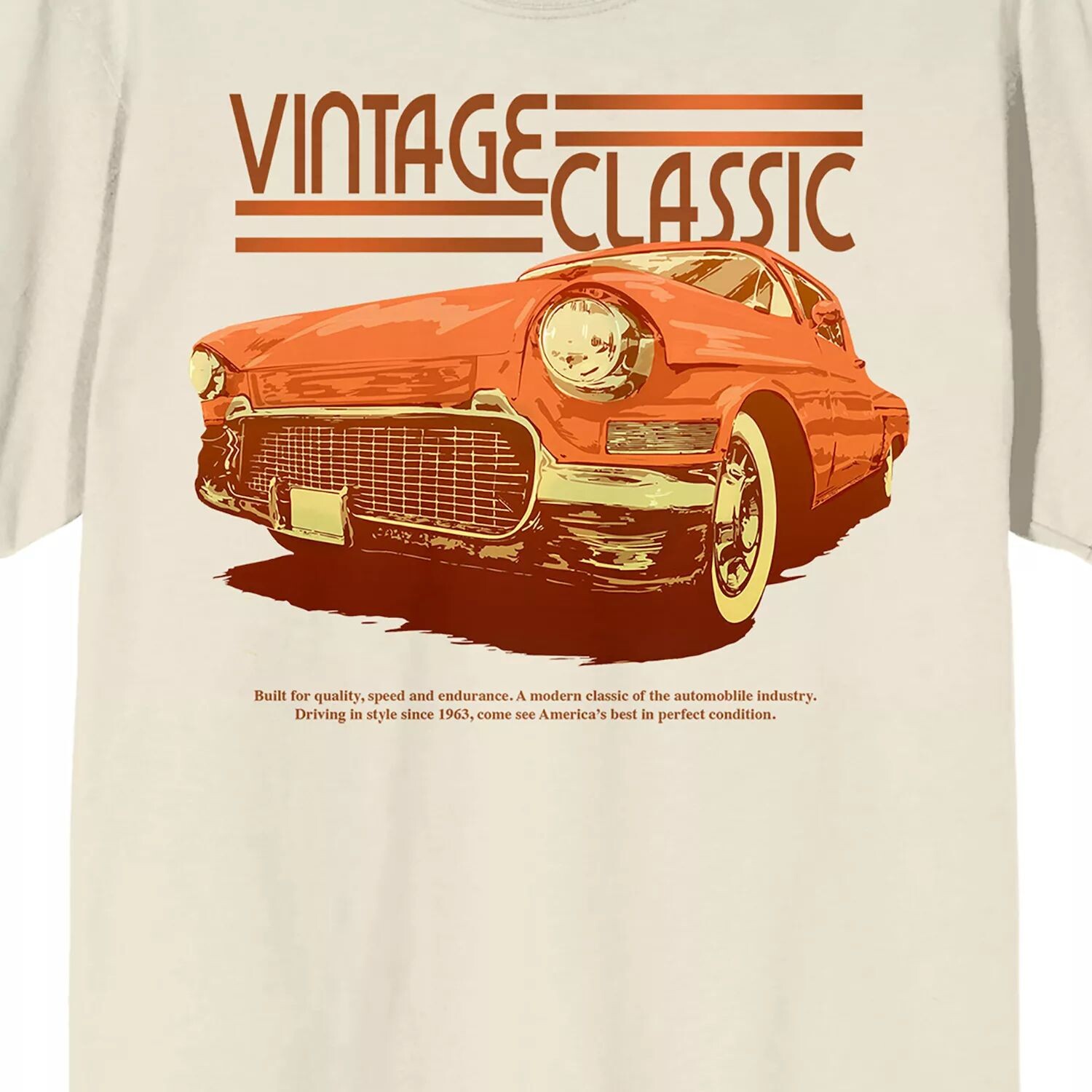 

Мужская футболка Car Fanatic оранжевого цвета в винтажном стиле с автомобилем Licensed Character, Оранжевый, Мужская футболка Car Fanatic оранжевого цвета в винтажном стиле с автомобилем Licensed Character