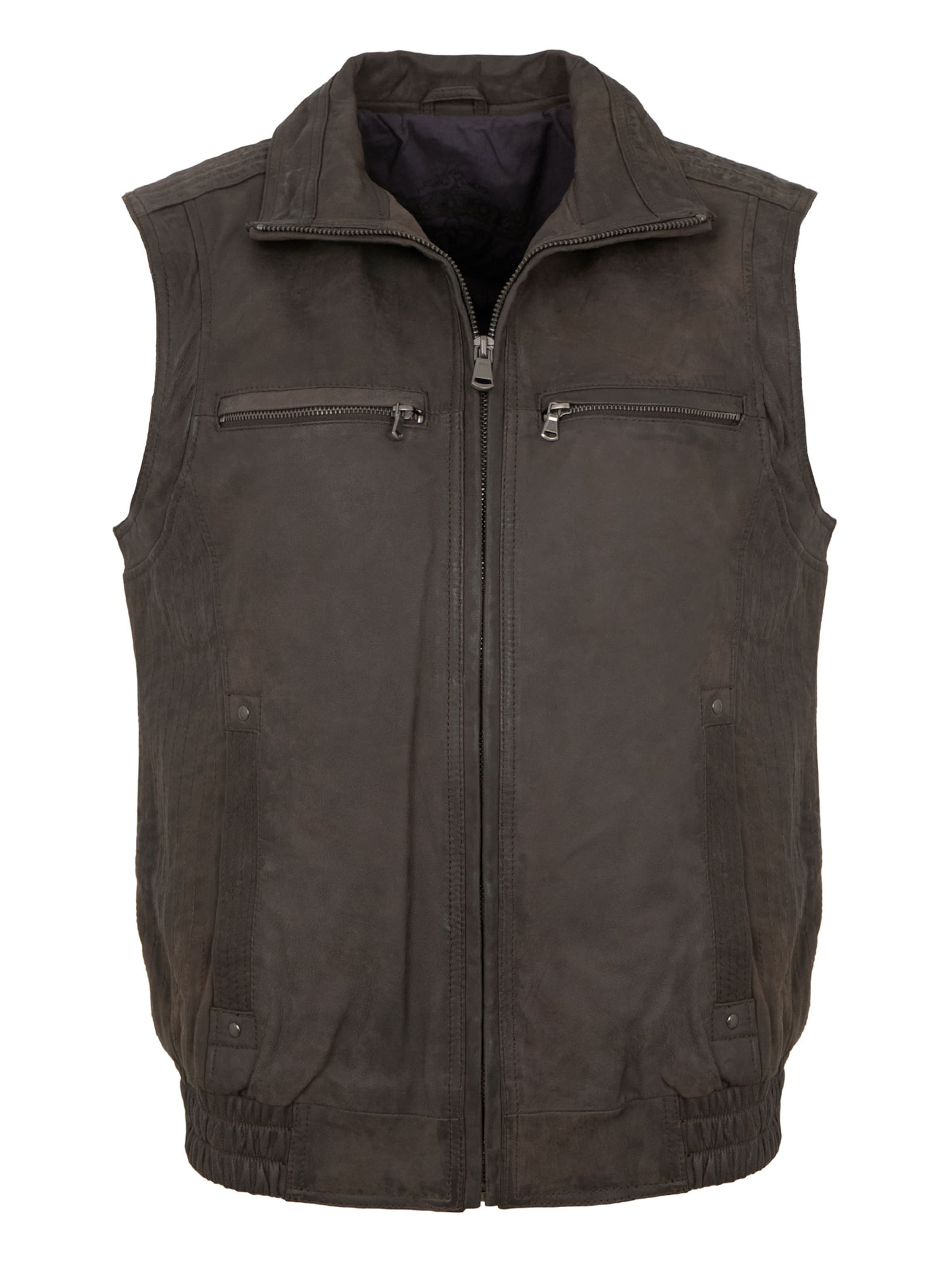 

MADDOX Жилет 'Fletcher' в темно-коричневом цвете