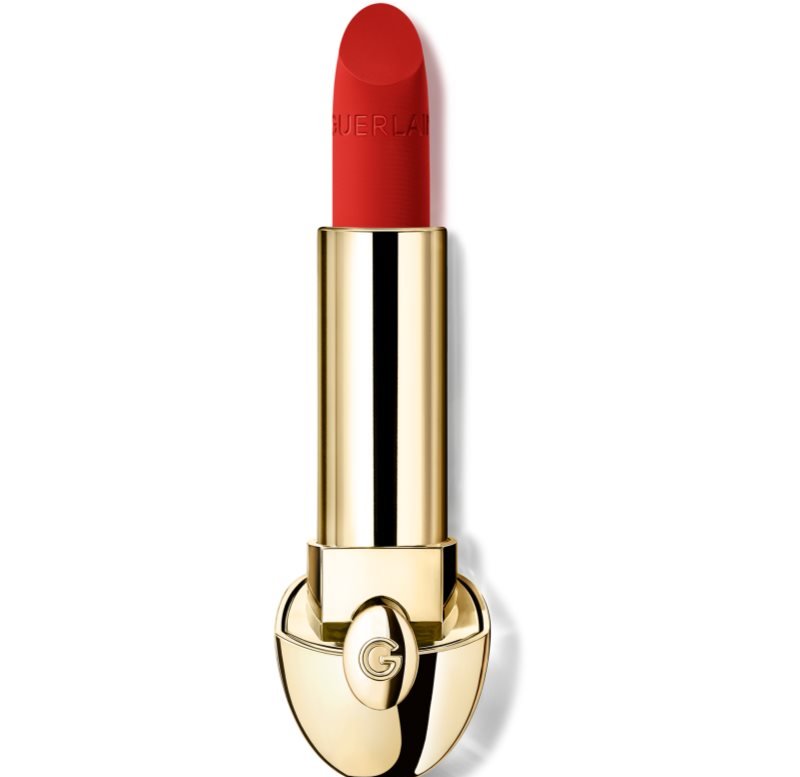 

губная помада класса люкс GUERLAIN Rouge G, оттенок 214 Le Rouge Kiss Velvet 3,5 г