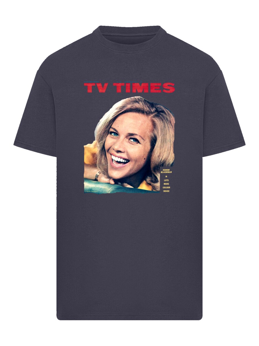 

Рубашка F4NT4STIC TV Times Honor Blackman 1964 Cover, темно-синий