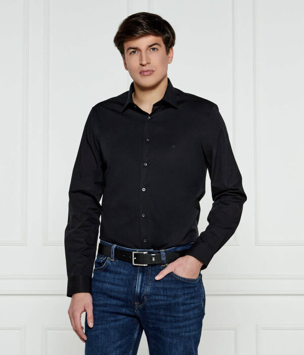 

Рубашка Regular fit Calvin Klein, черный