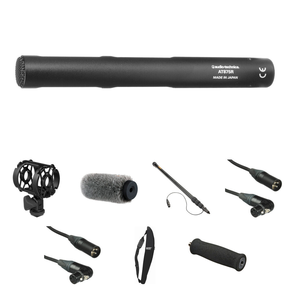 

Комплект для записи локаций с коротким направленным микрофоном Audio-Technica AT875R