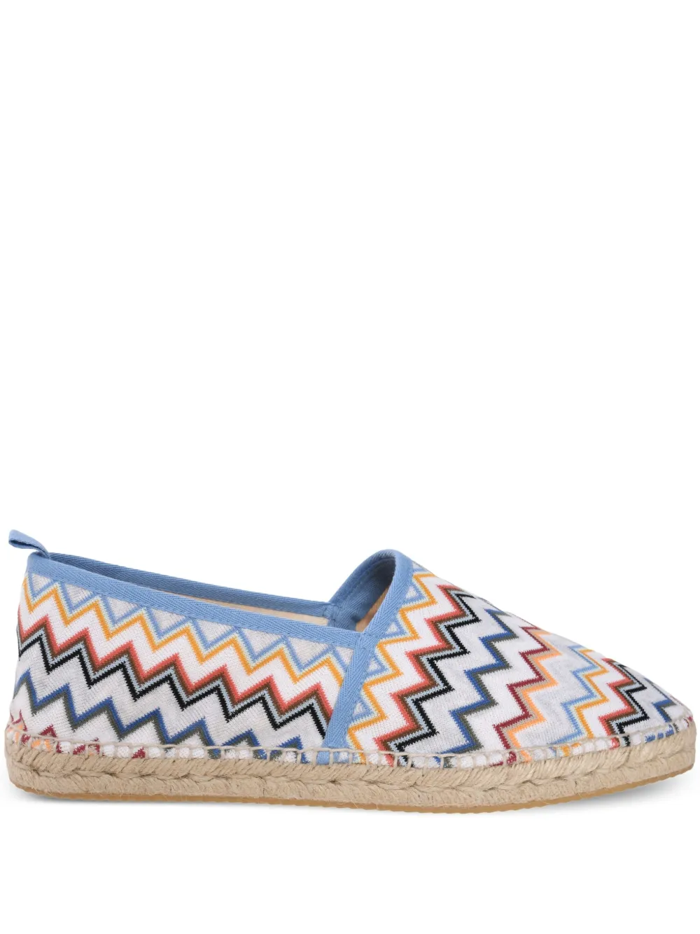 

Эспадрильи с узором зигзаг Missoni, белый