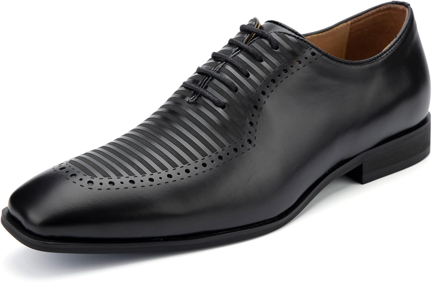 

Мужские оксфорды Meijiana, роскошные оксфорды для мужчин, деловая повседневная обувь, мужские шнурованные модные туфли, черный