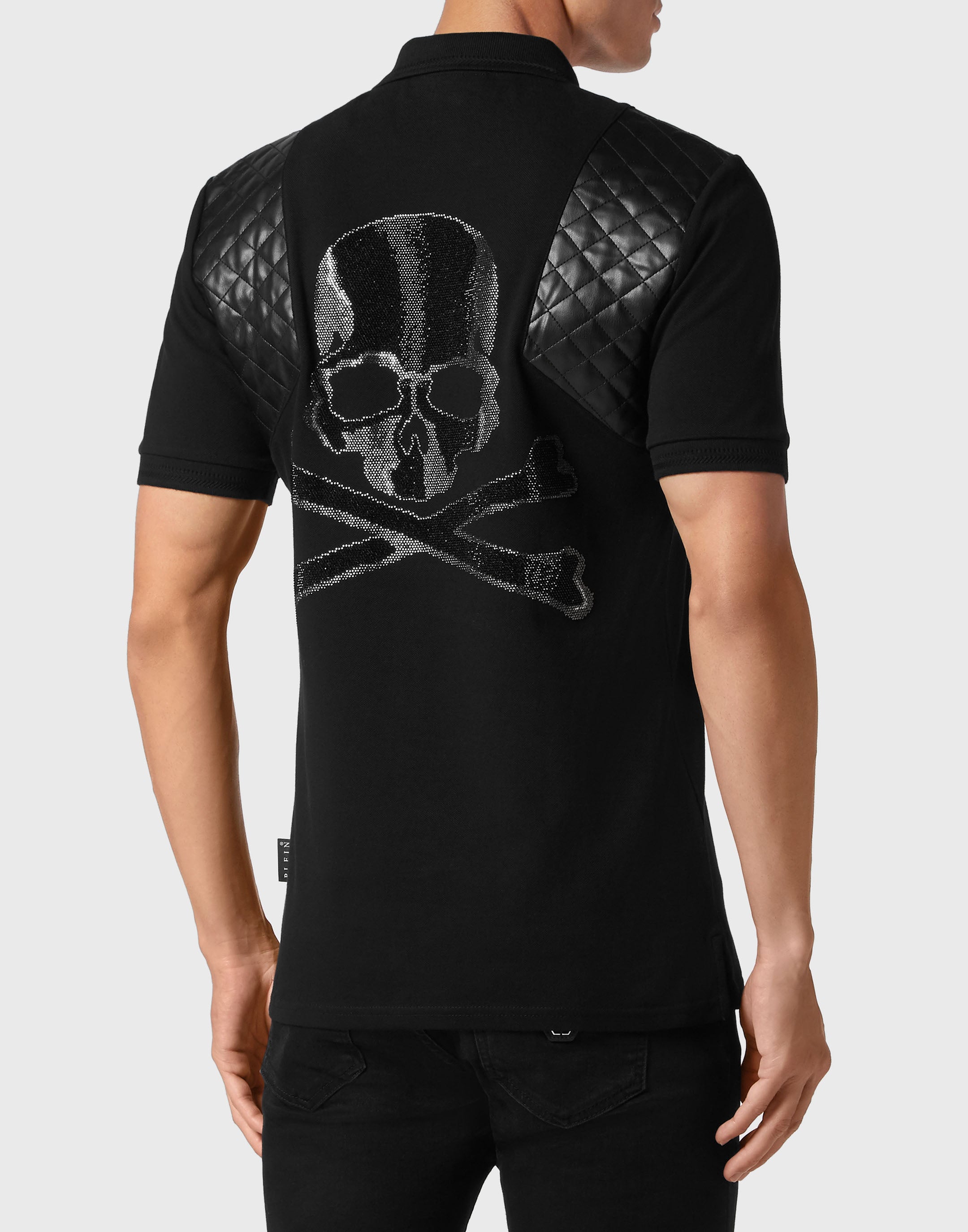 

Рубашка поло Skull&Bones PHILIPP PLEIN, черный