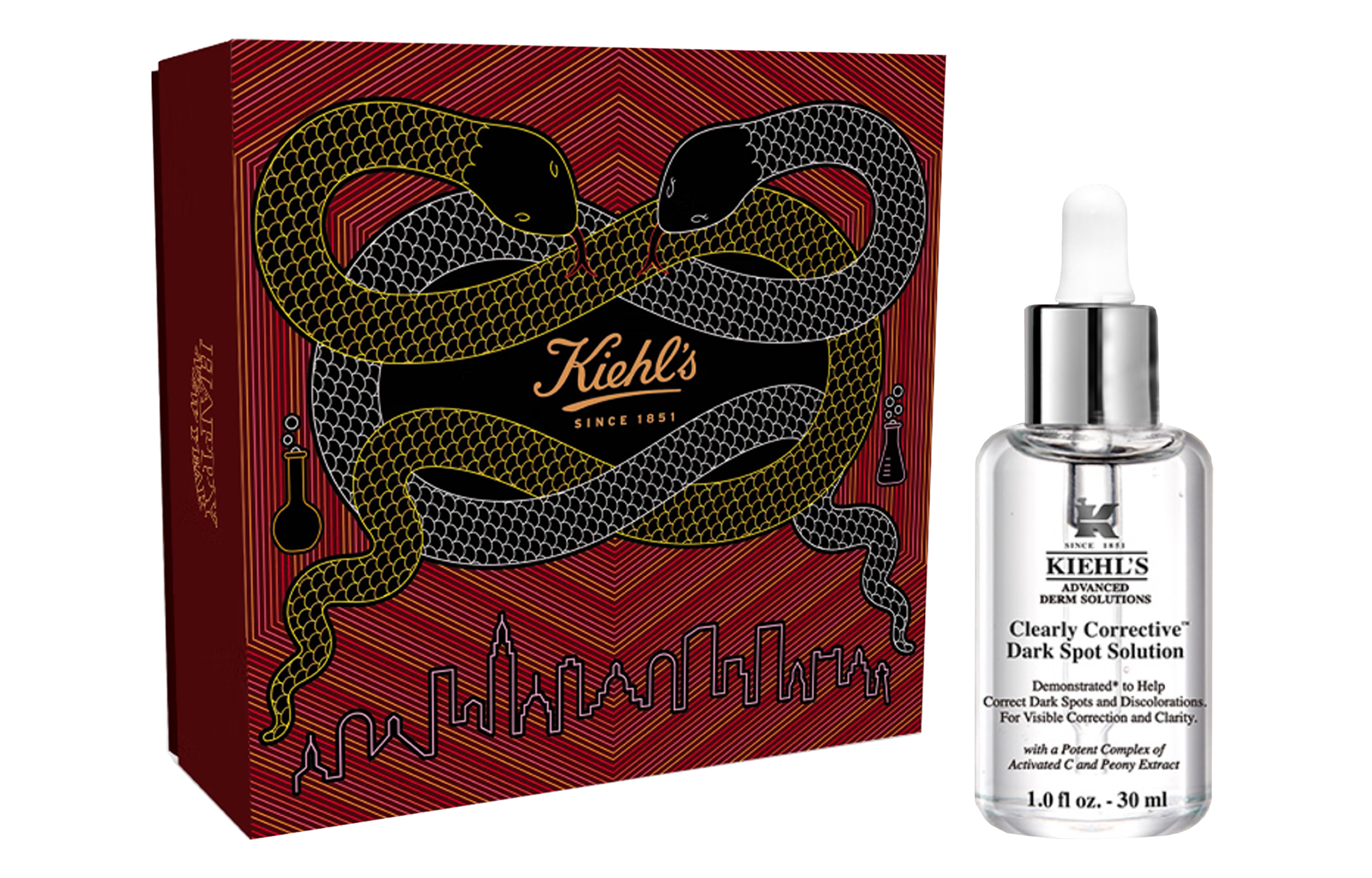 

Keyanshi новогоднее лимитированное издание лосьон-сыворотка для ровного тона и осветления кожи увлажняющий освежающий 30ml/50ml Kiehl's