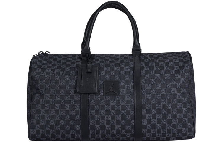 

Полиэстеровая дорожная сумка для спортзала большого размера унисекс угольно-черный Jordan