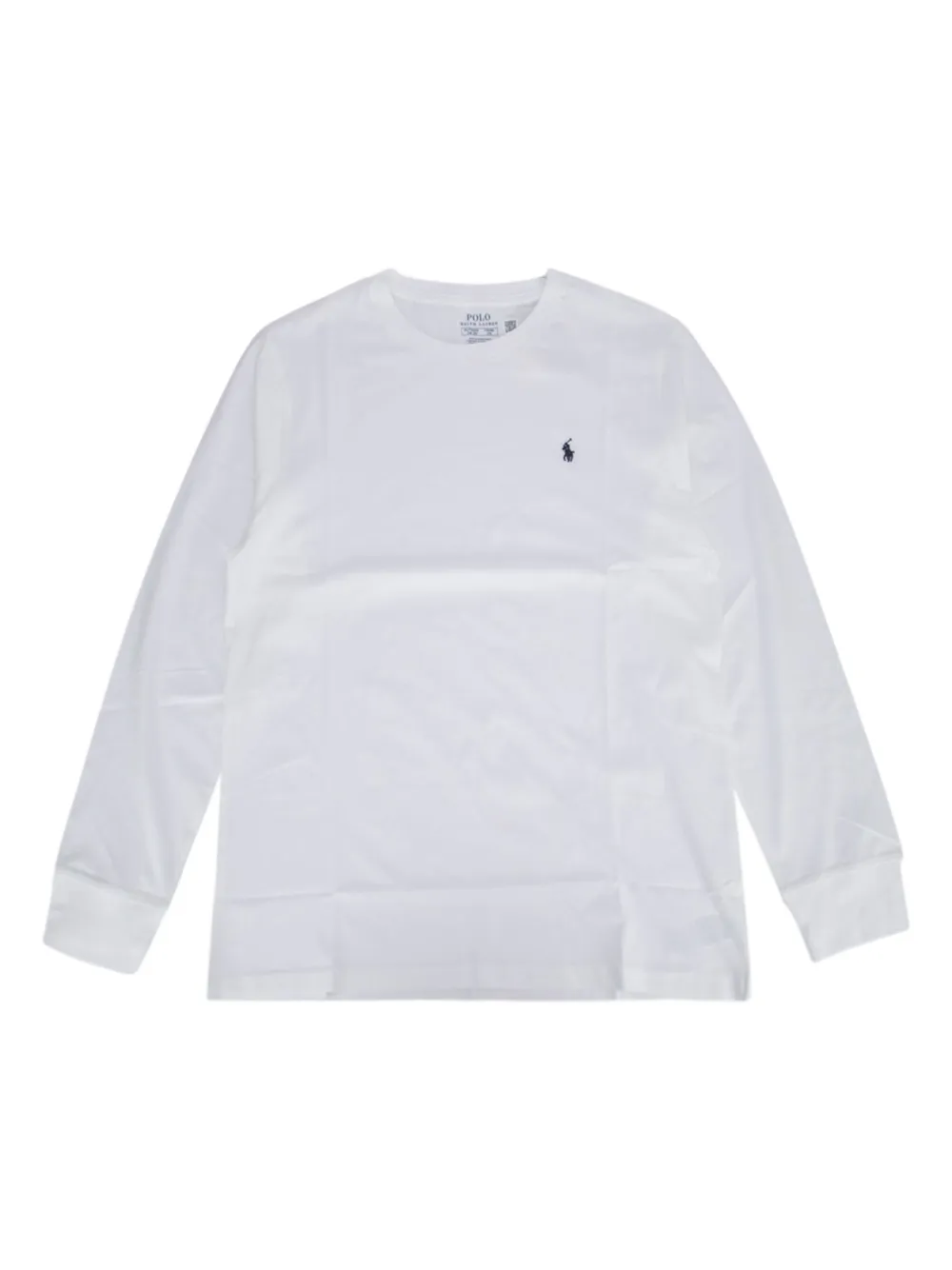 

Футболка с вышитым логотипом POLO RALPH LAUREN KIDS, белый