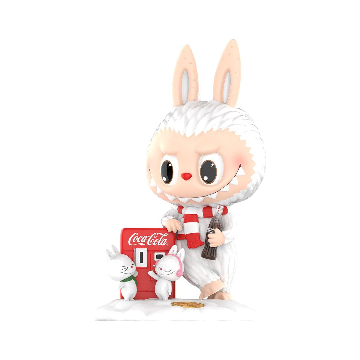 

Лабубу Pop Mart x Coca-Cola The Monsters Labubu Figure 'Little Snowman'