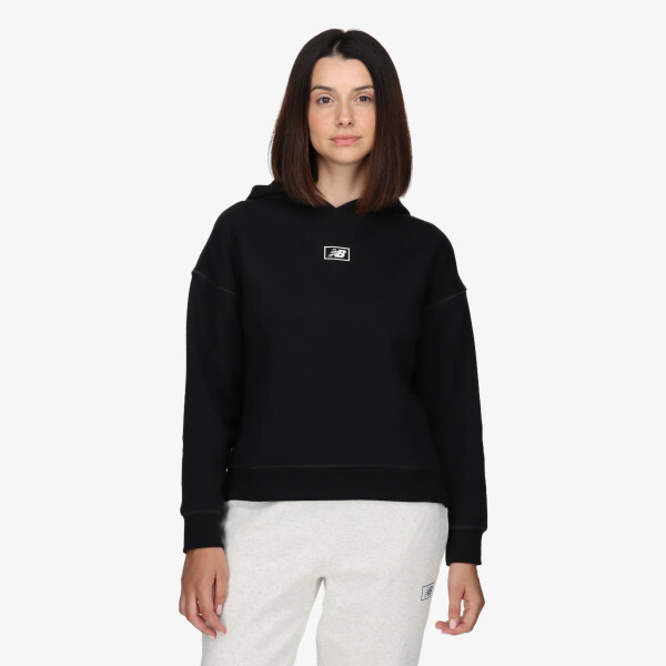 

Толстовка Essentials с начесом New Balance, черный