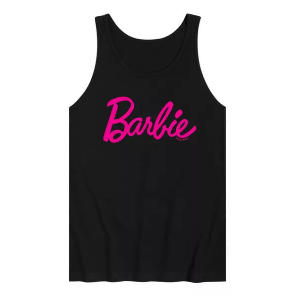 

Мужская майка с классическим логотипом Pride Barbie, черный
