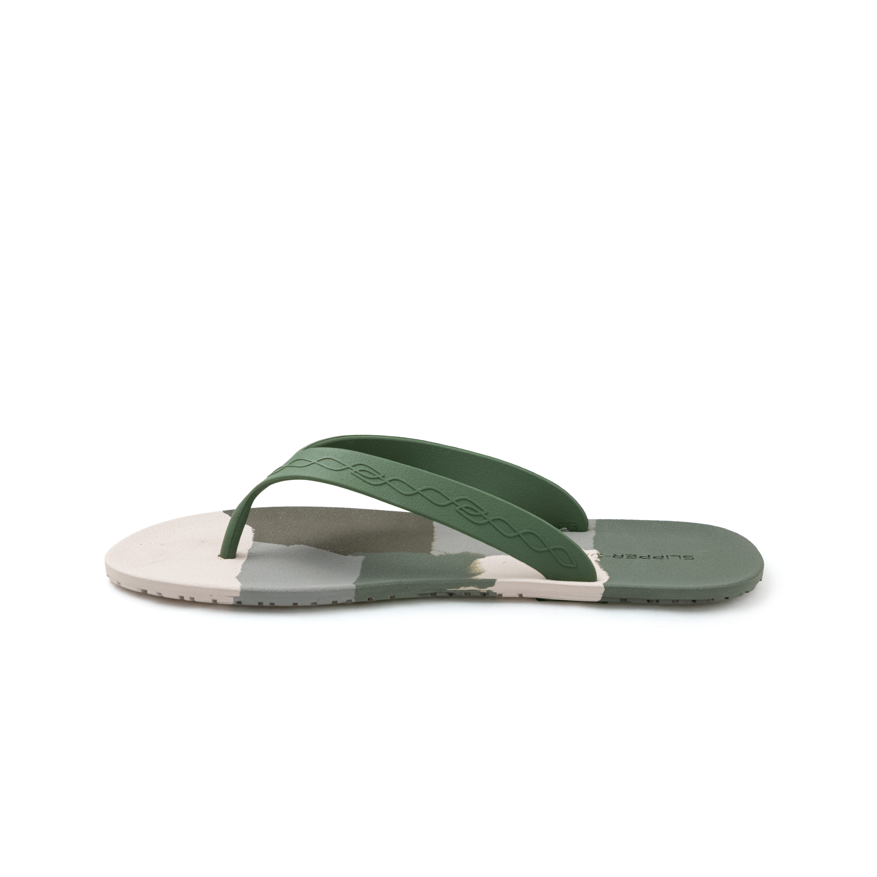 

SLIPPER DAY Унисекс шлепанцы на тонкой подошве армейский зеленый камуфляж, цвет Camouflage Army Green