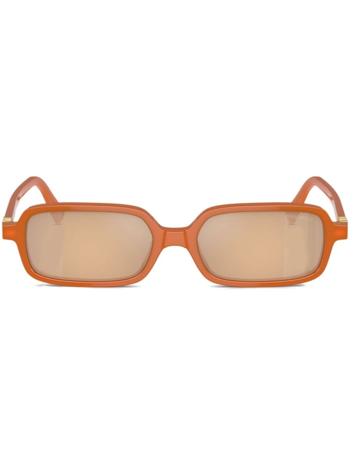 

Солнцезащитные очки с логотипом Miu Miu Eyewear, оранжевый