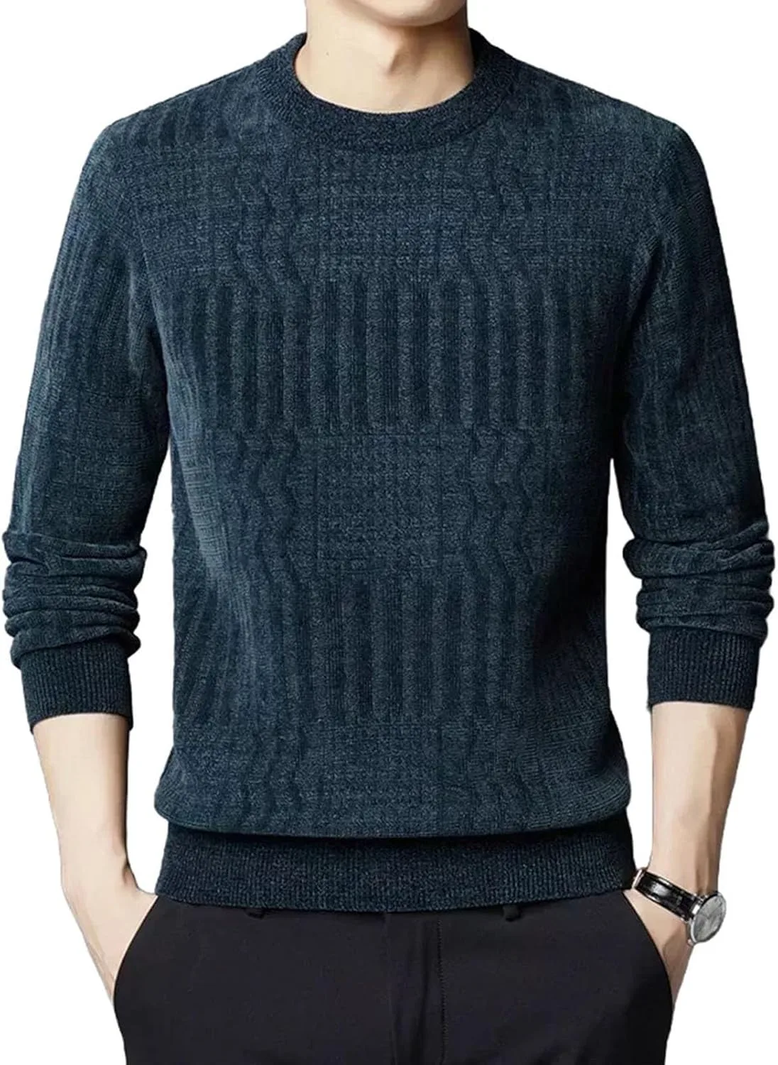 Мужской свитер Slim Fit O-Neck