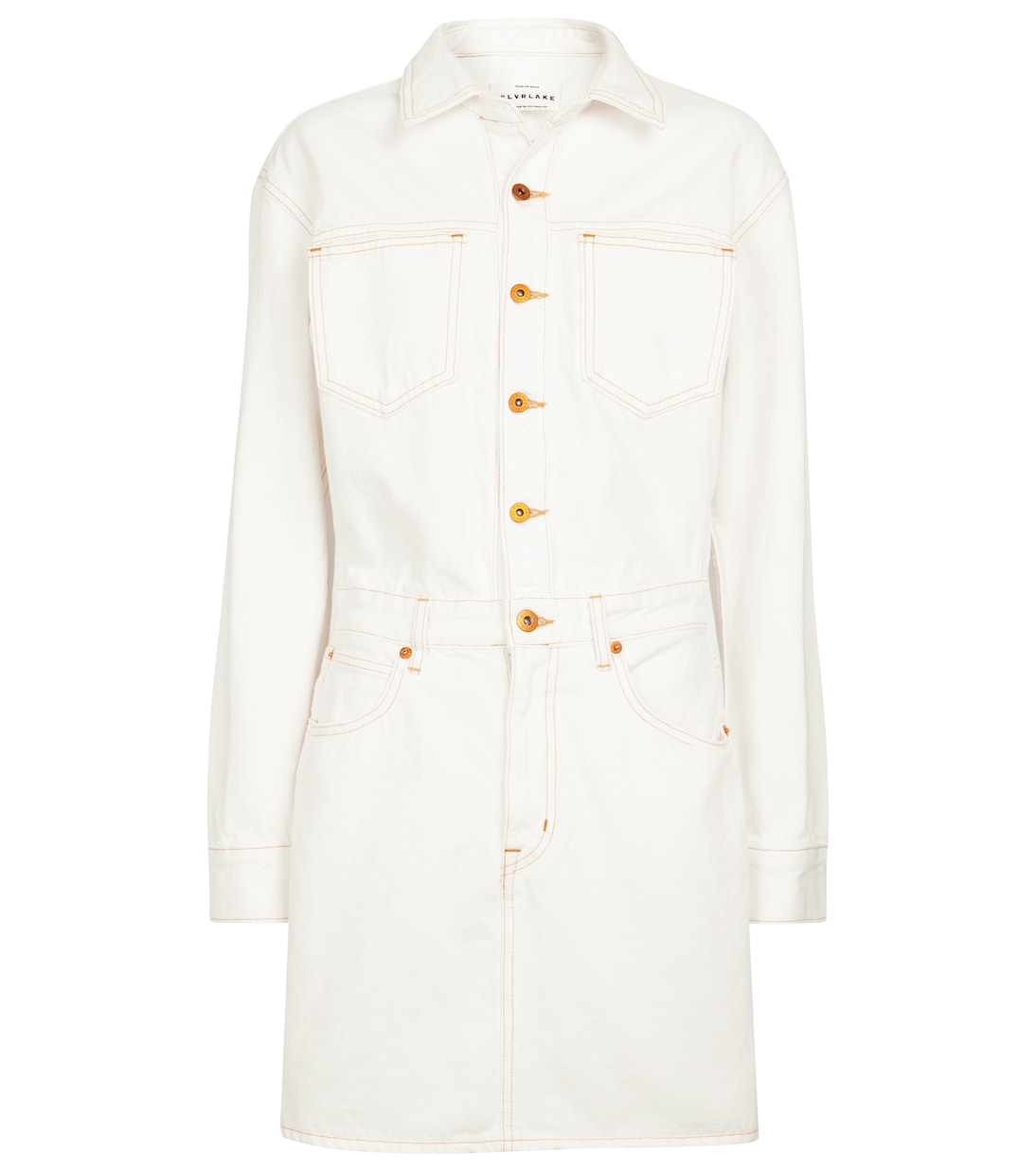 

Джинсовое мини-платье Jagger Slvrlake, Natural White