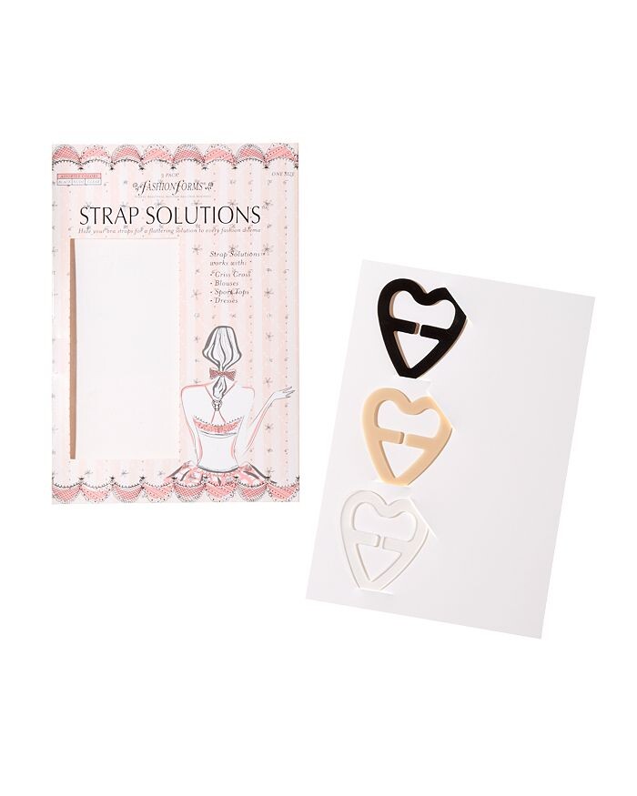 

Fashion Forms Strap Solutions Конвертеры для бюстгальтеров, набор из 3 шт, мультиколор