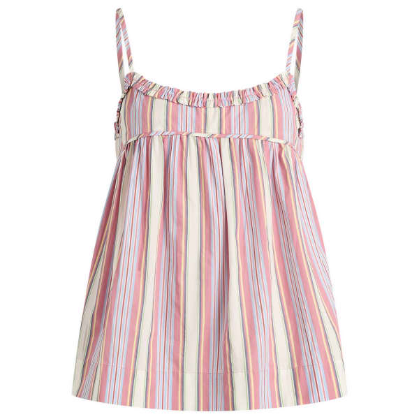 

Топ Мафальда с оборками на воротнике Damson Madder, розовый