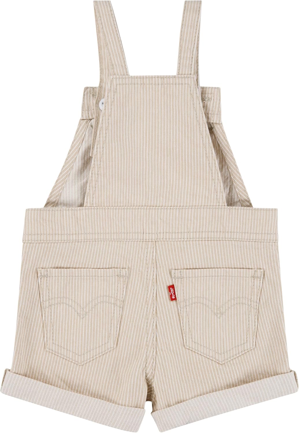 Levi's baby-girls And Baby Denim Shortall, Irish Cream — фото 2