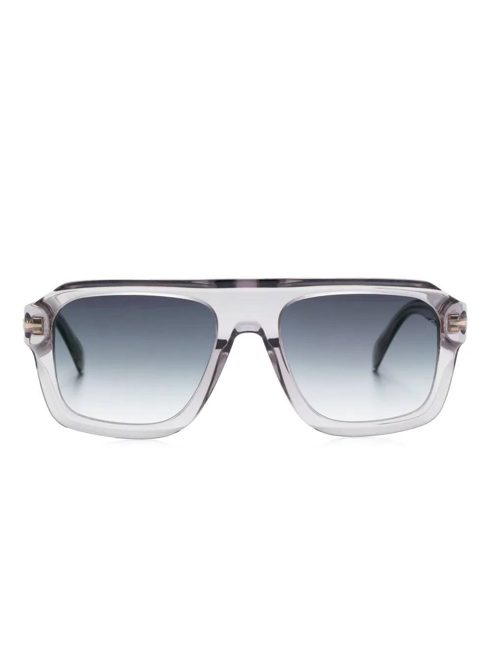 

Солнцезащитные очки в прозрачной оправе Eyewear by David Beckham, серый