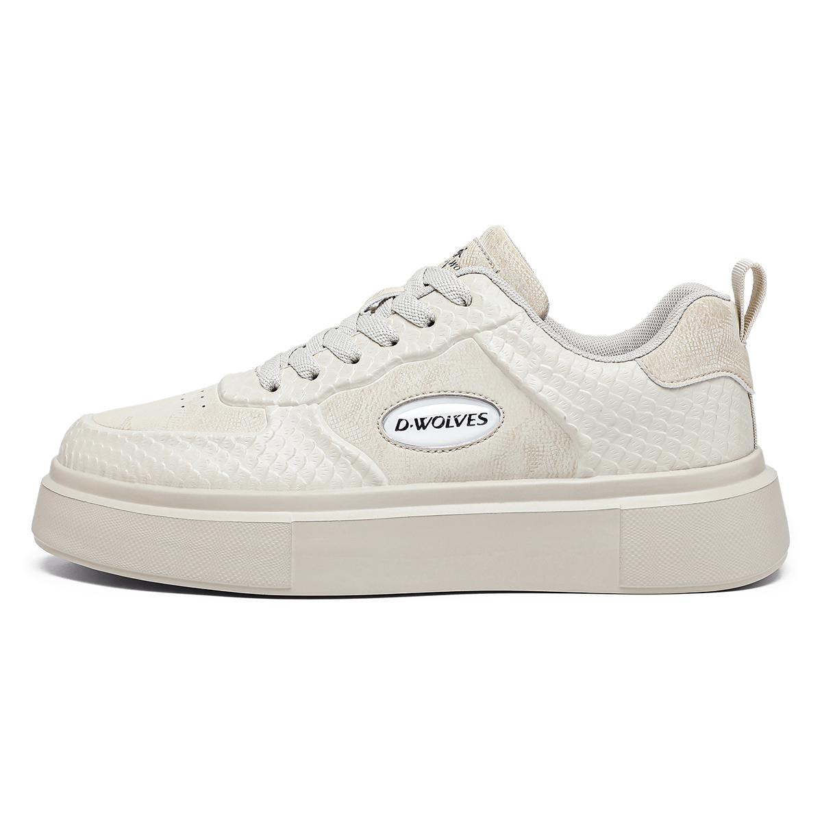 

Низкие мужские кроссовки Dance with wolves, Light Gray