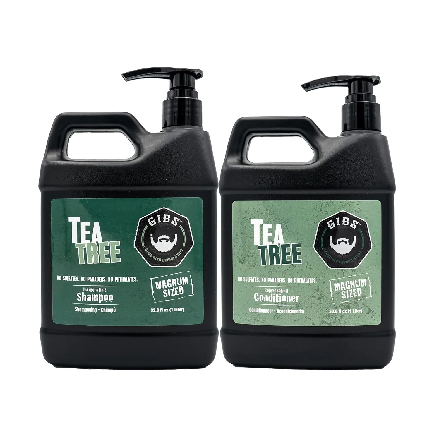 Набор шампуня и кондиционера GIBS Tea Tree объемом 1 литр. 1000 мл (1 шт.) Gibs Grooming