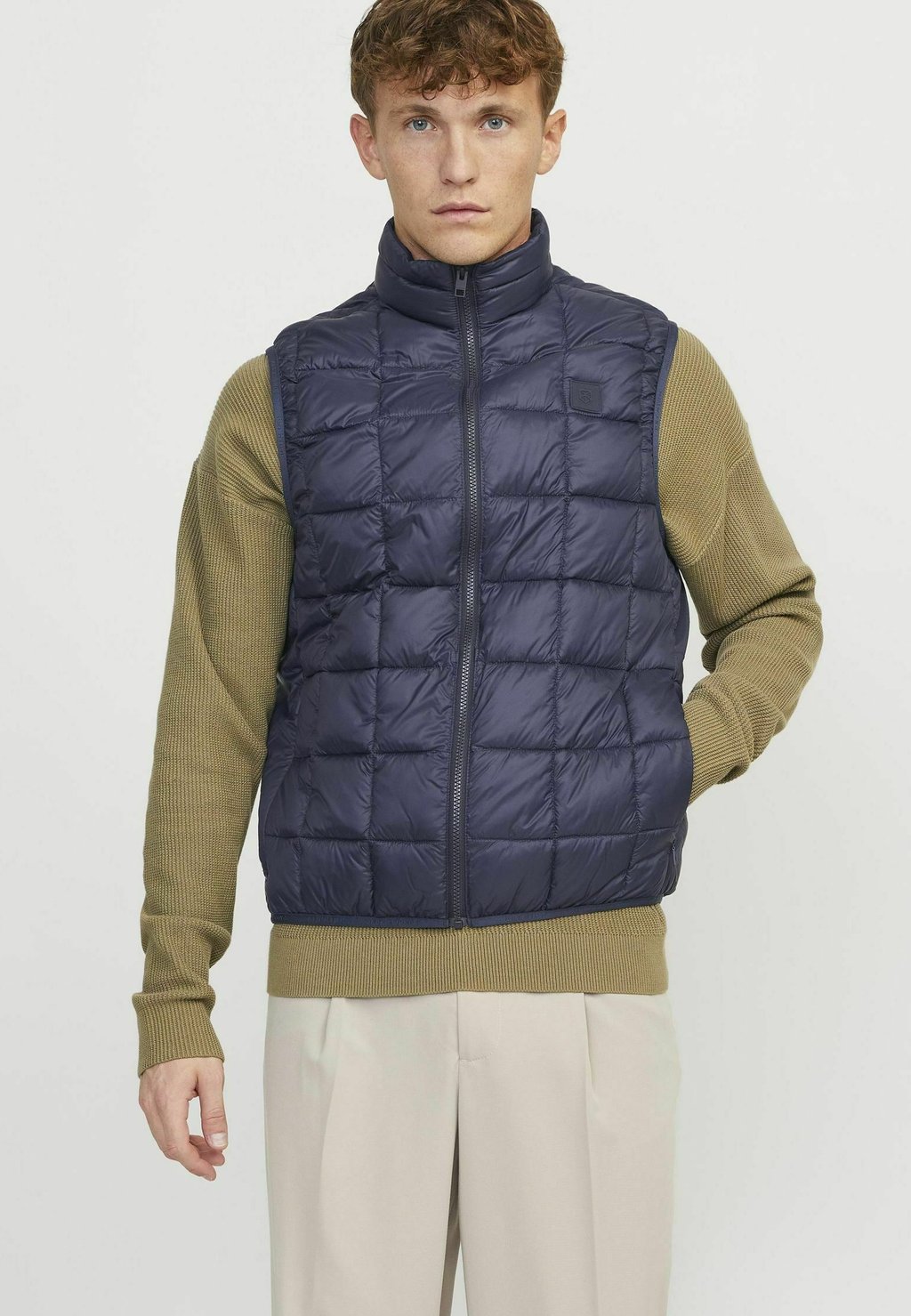 

Жилет Jack & Jones PREMIUM, темно-синий