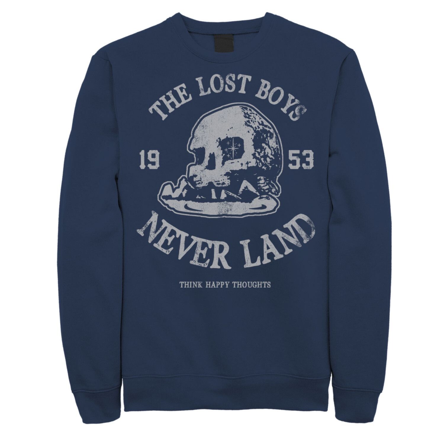 

Мужская толстовка Disney Peter Pan The Lost Boys Never Land 1953 Skull Island