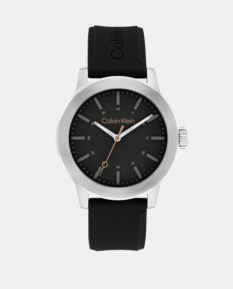 

CK Reset 25200471 Мужские часы из стали с черным ремешком Calvin Klein, черный