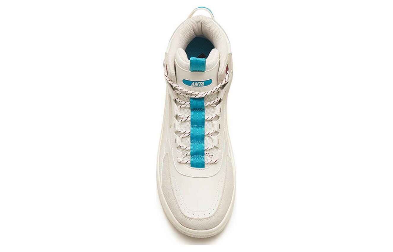 Кроссовки ANTA Skateboarding Shoes Men Mid-top White, белый — фото 3
