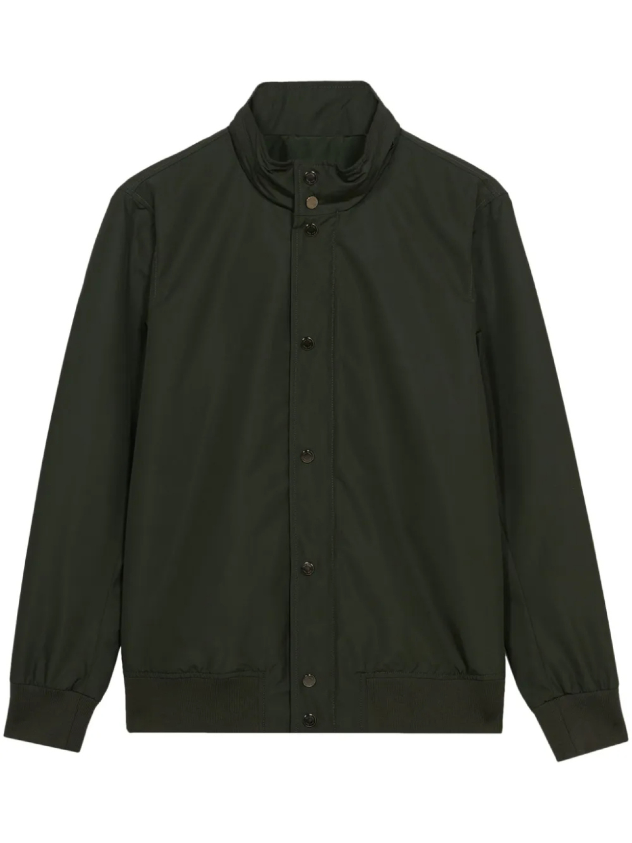

Куртка с воротником-воронкой Brooks Brothers, зеленый