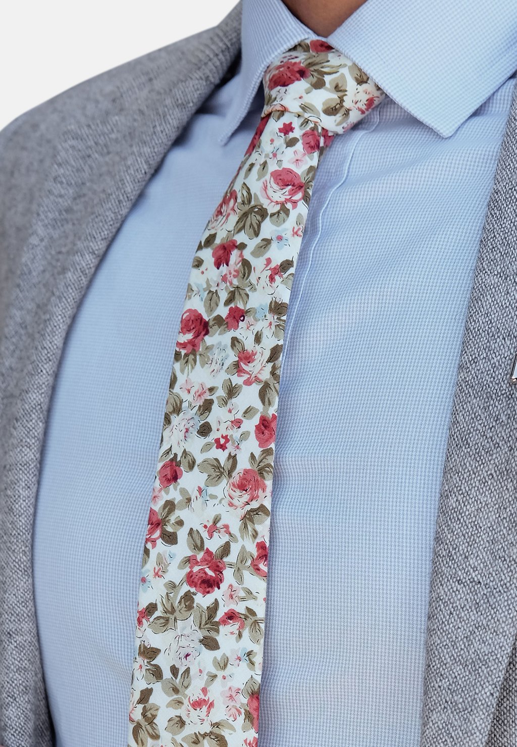 

Галстук FLORAL BOHEMIAN REVOLT, бежевый