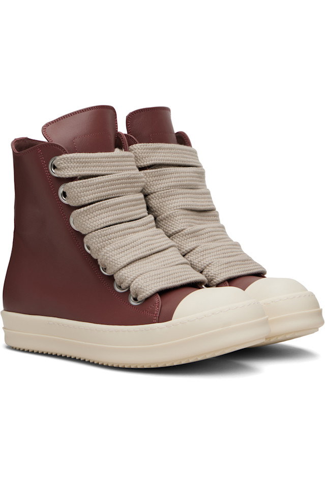 Rick Owens Розовые кроссовки Concordian Jumbolace — фото 4