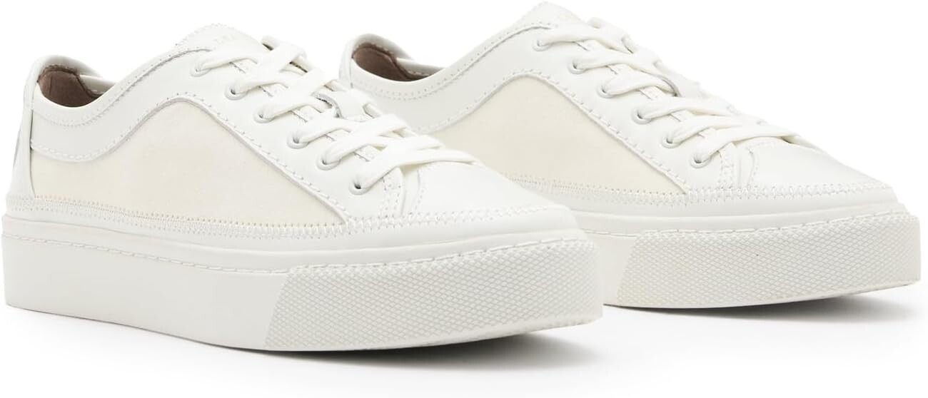 

Кроссовки AllSaints Milla Leather Sneaker, белый