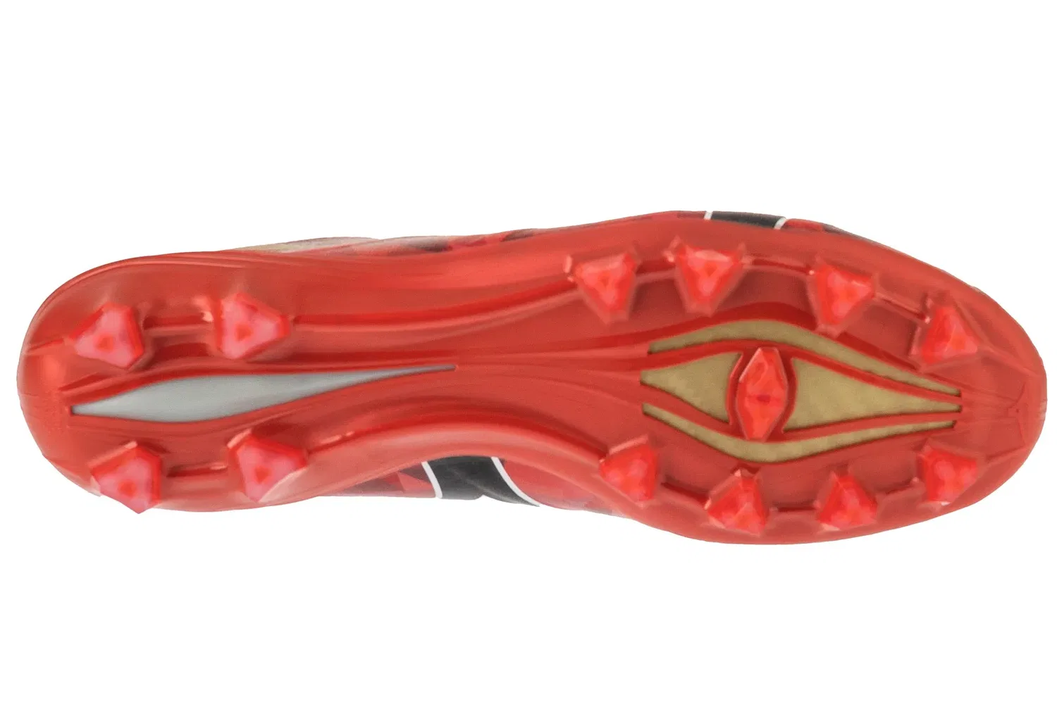 Футбольные бутсы, искусственная кожа, Mizuno, красные — фото 4