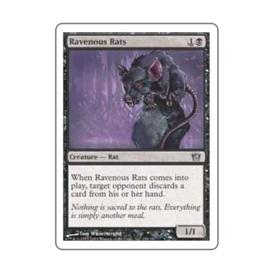 

CCG Хищные крысы (С), MTG - 8th Edition