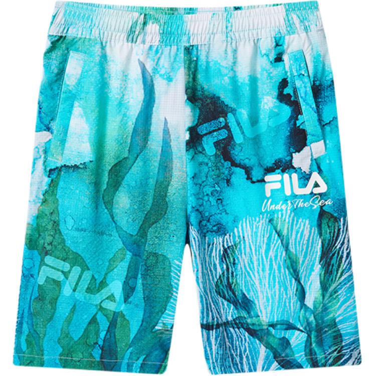 

Шорты для подростков с принтом по всей поверхности FILA KIDS, мультиколор