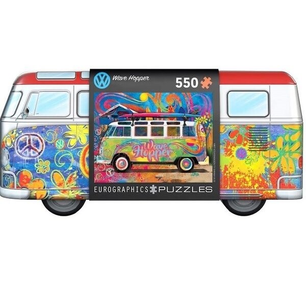 

Еврографика, пазл, VW Bus Tin - Wave Hopper, 550 шт. EuroGraphics