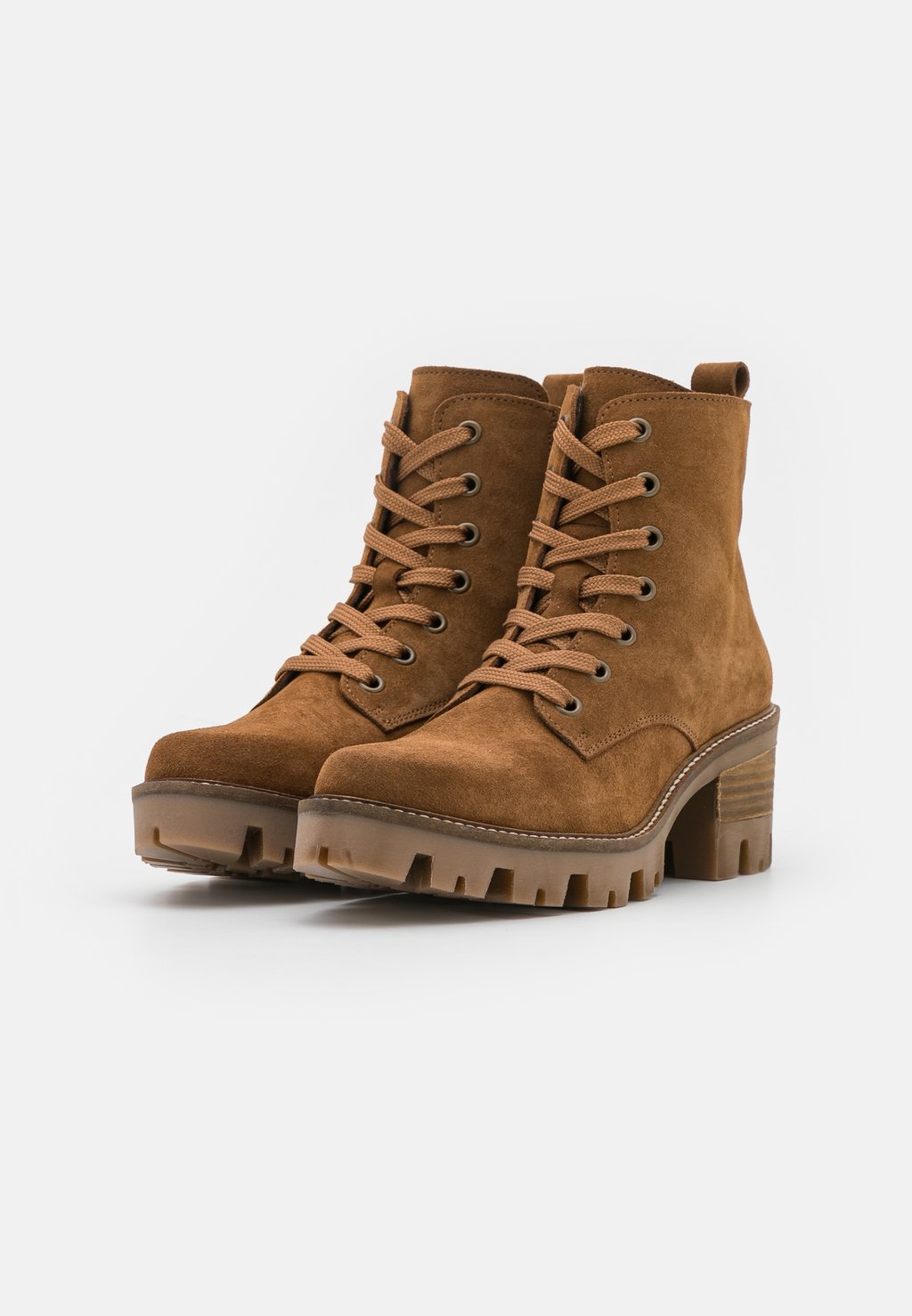 Ботильоны Platform ankle boots Bullboxer, коричневый — фото 3