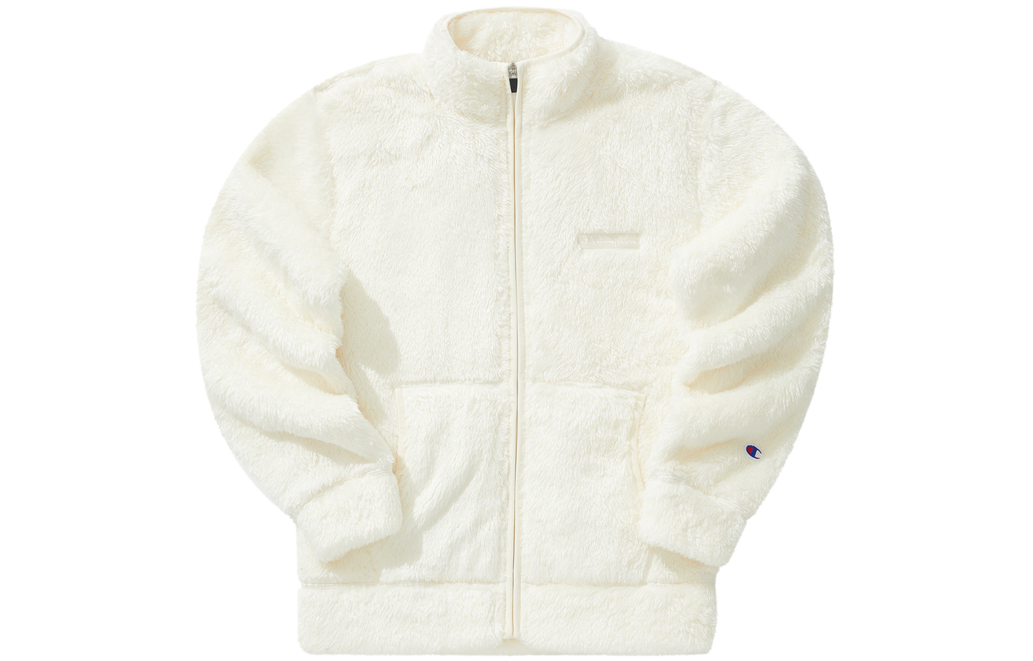 

Champion Пальто с бархатистой текстурой японской версии унисекс, Ecru