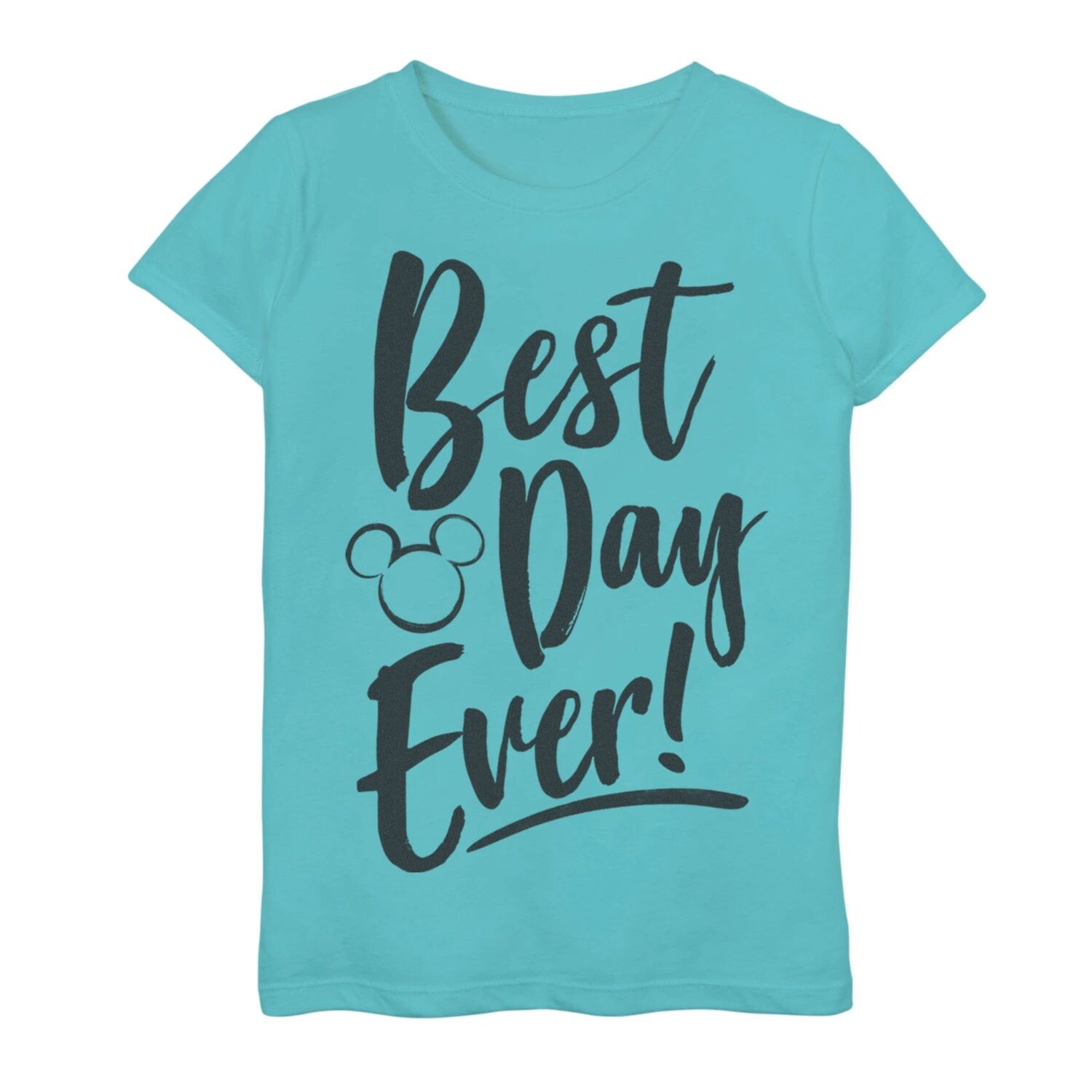 

Футболка с изображением головы Микки Хэда Disney для девочек 7–16 лет Park Best Day Ever Disney