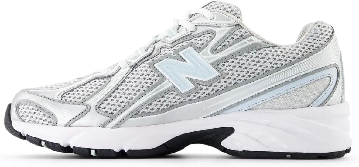 Кроссовки для тенниса New Balance MC996, цвет Grey Matter/Frosted Glass/Silver Metallic/White — фото 2