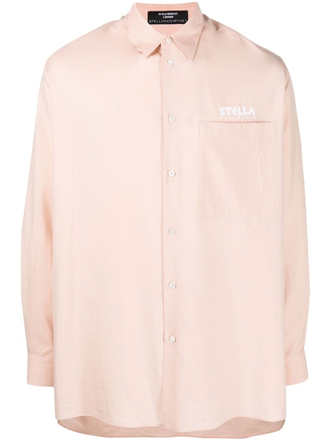 

Рубашка Stella Logo Stella McCartney, розовый