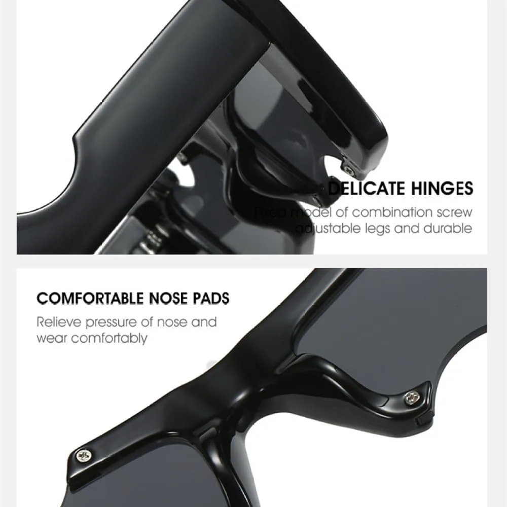 

Винтажные солнцезащитные очки MUTYNE «кошачий глаз» маленького размера для женщин, модные хип-хоп солнцезащитные очки для мужчин, панк-очки, белые очки, C3