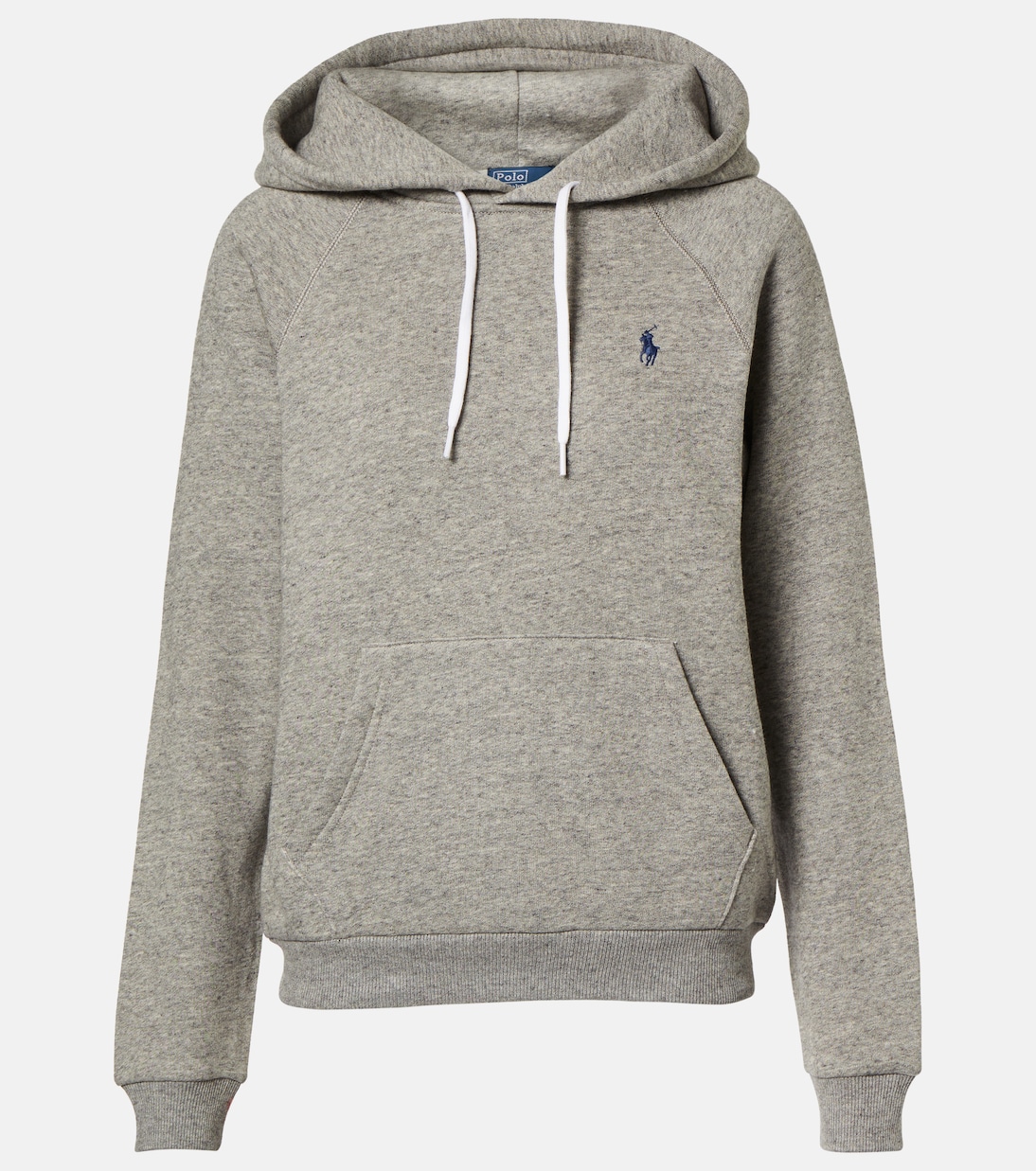 

Хлопковый джерси худи Polo Ralph Lauren, Dark Vintage Heather