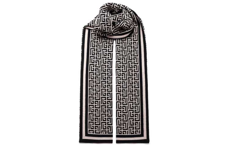 

BALMAIN Мужской шарф разноцветный, Multicolor