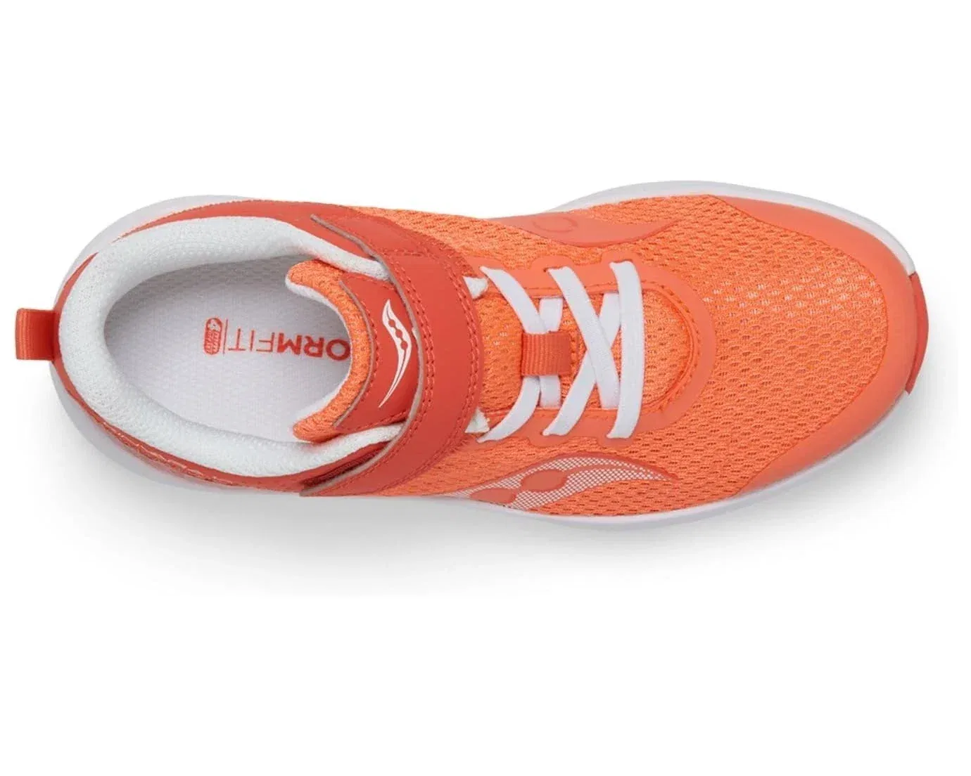 Детские кроссовки Saucony Kinvara A/C SK167879, коралловые низкие беговые кроссовки LIQ198 — фото 3